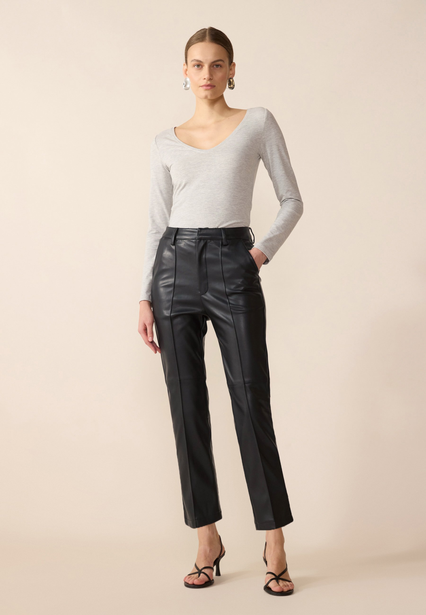 Anna Field broek - zwart