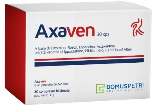 DOMUS PETRI PHARMACEUTICAL. Complément alimentaire Axaven 30 comprimés