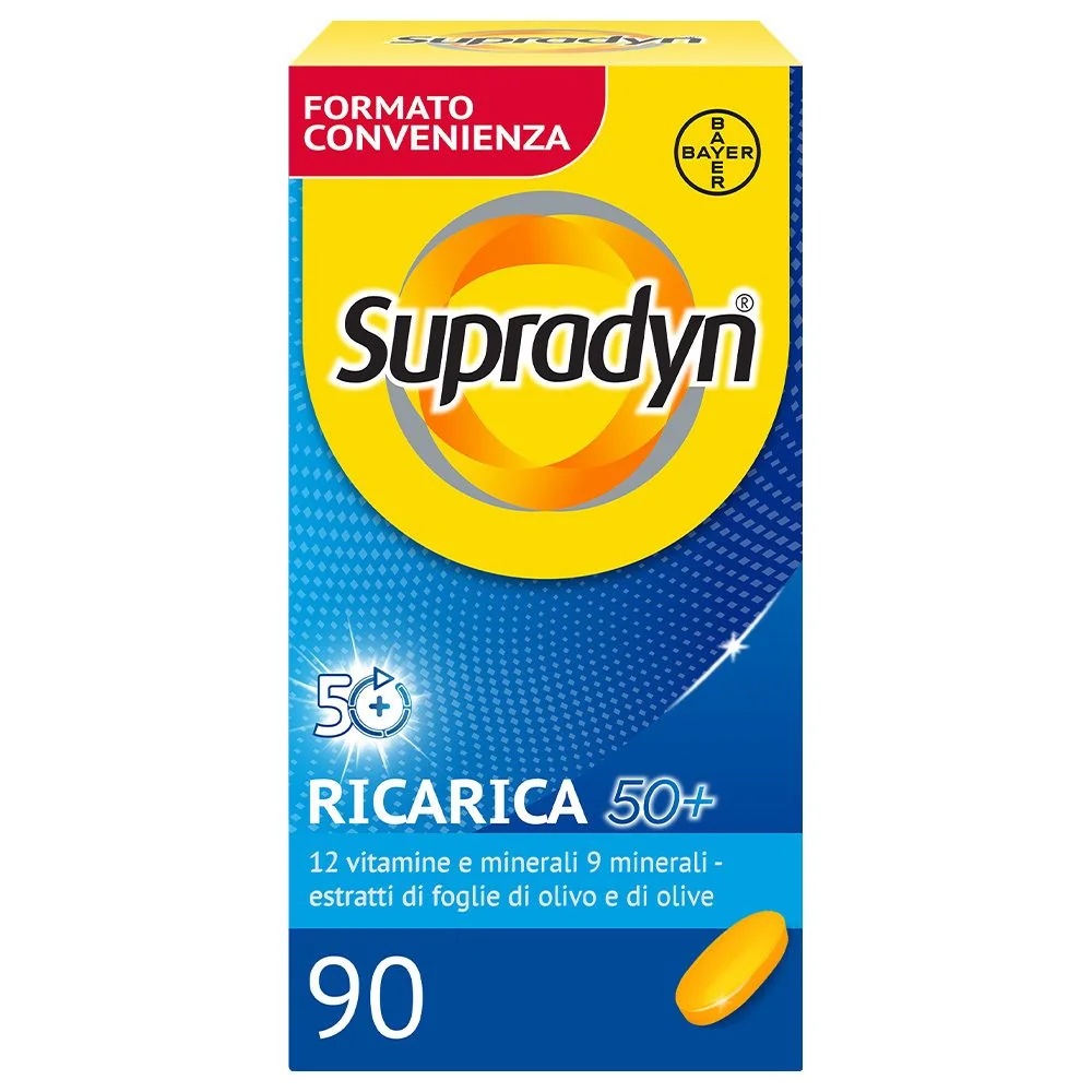 SUPRADYN Supradyn Recharge 50+ 90Cpr Ri antioxidant