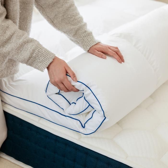 Surmatelas mousse ultra moelleuse 160x200 épais 5cm - Cloud - Morphea