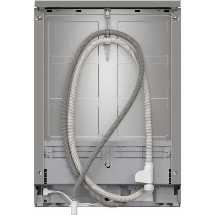 Lavavajillas independiente BOSCH SMS2HVI02E SER2 - 14 servicios - Inducción - 60 cm de ancho - 46 dB - Cajón para cubiertos - Acero cepillado