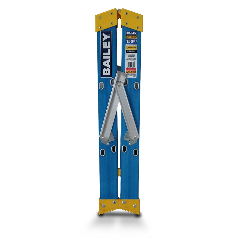 Escada de fibra de vidro de dupla face BAILEY Step 3 Pro, 0,9 m, 150 kg, FS13977