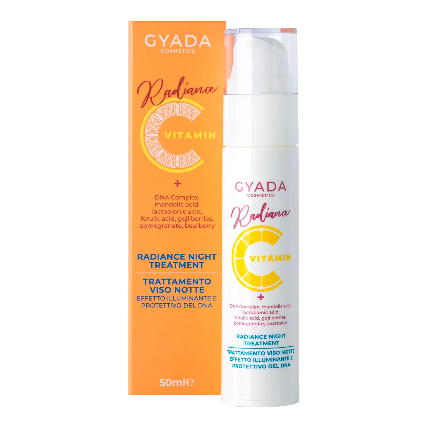 Radiance Vitamin C Radiance Night Treatment - Tratt.viso notte illuminante, Tratt.viso notte antirughe, Tratt.notte antimacchie