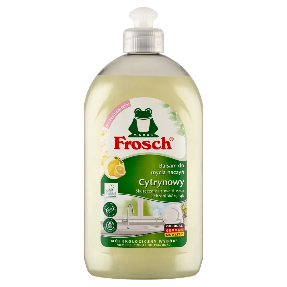 Frosch Cytrynowy balsam do mycia naczyń