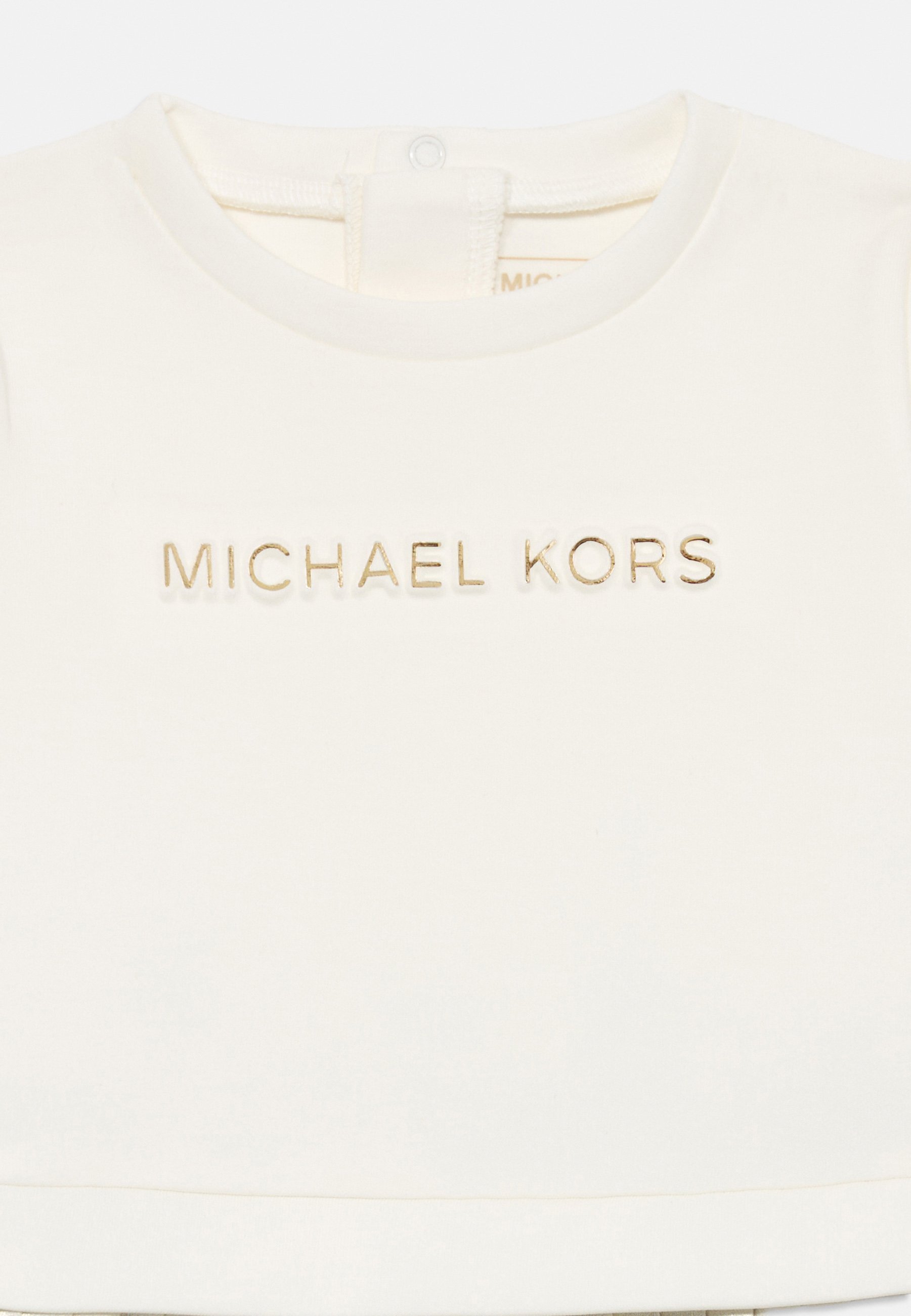 Robe à manches longues pour bébé Michael Kors Kids - Robe de jour - Blanc cassé