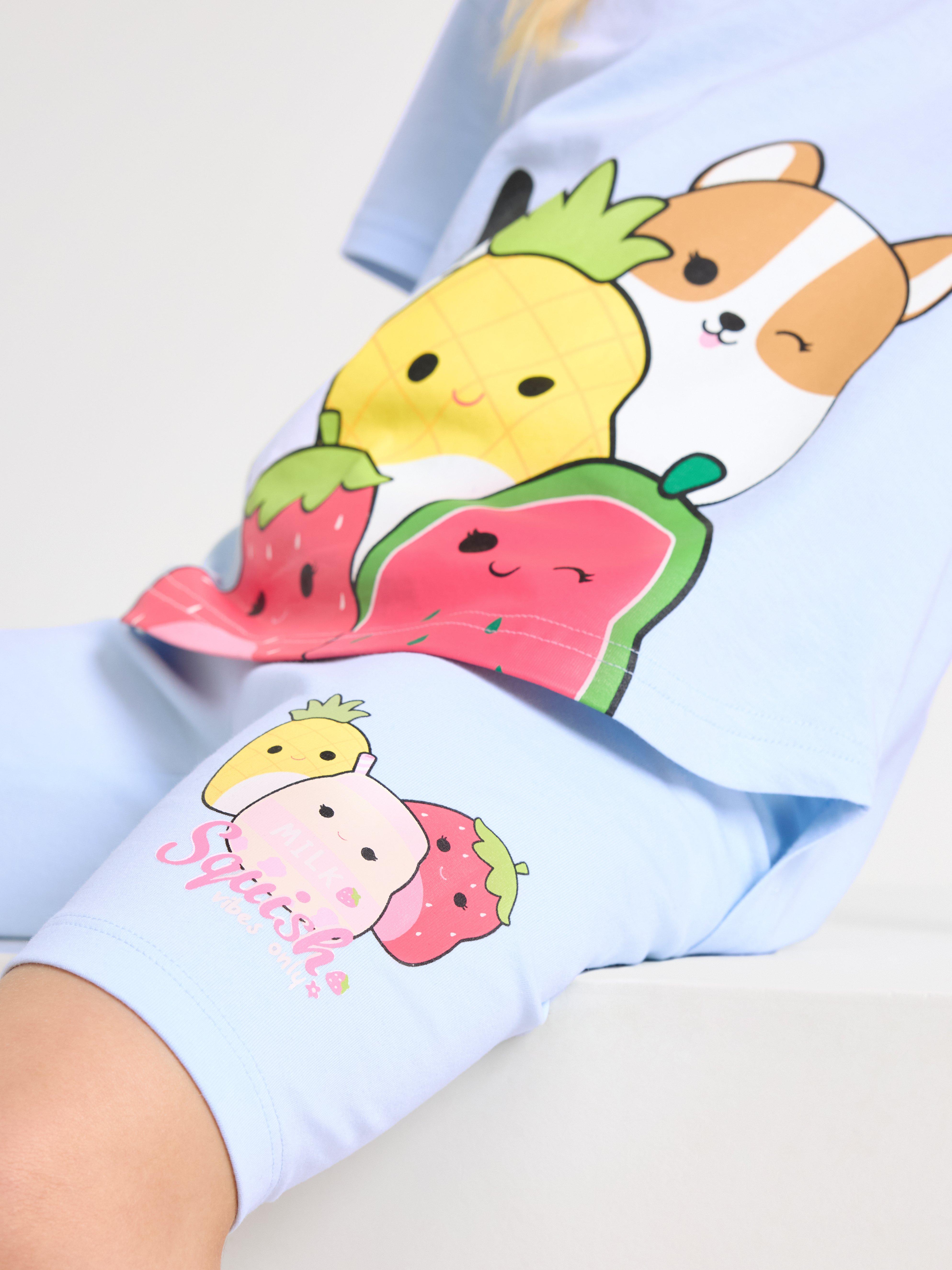 Squishmallows  cykelbyxor Light Blue