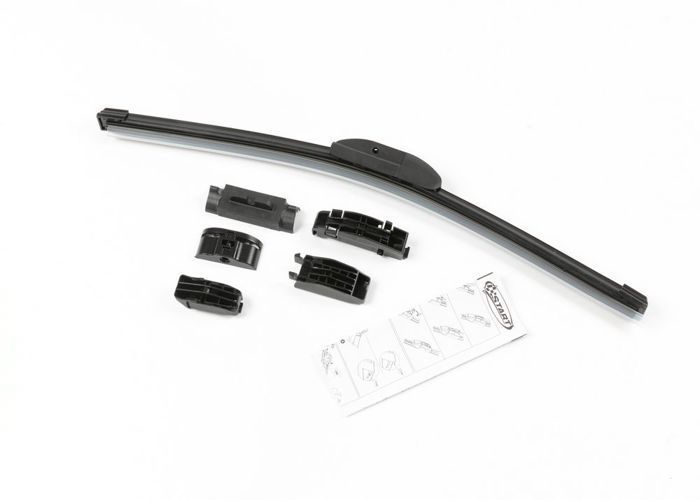 Escobilla limpiaparabrisas Start, escobilla limpiaparabrisas curva universal para coche, 45 cm