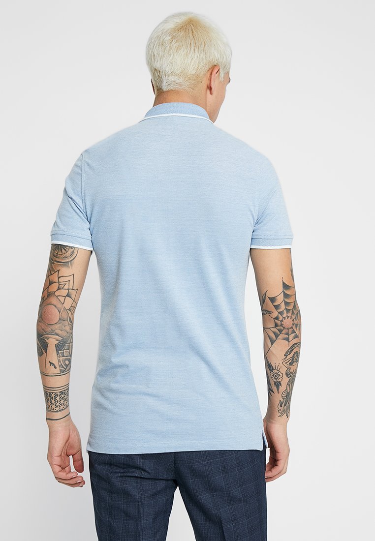 Blend BHBhnate - Tricou polo - albastru niagara
