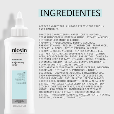 Nioxin Professionals Scalp Soothing Serum for anti-dandruff Serum Calmante Cabelo Scalp Recovery 100 ml 100 ml