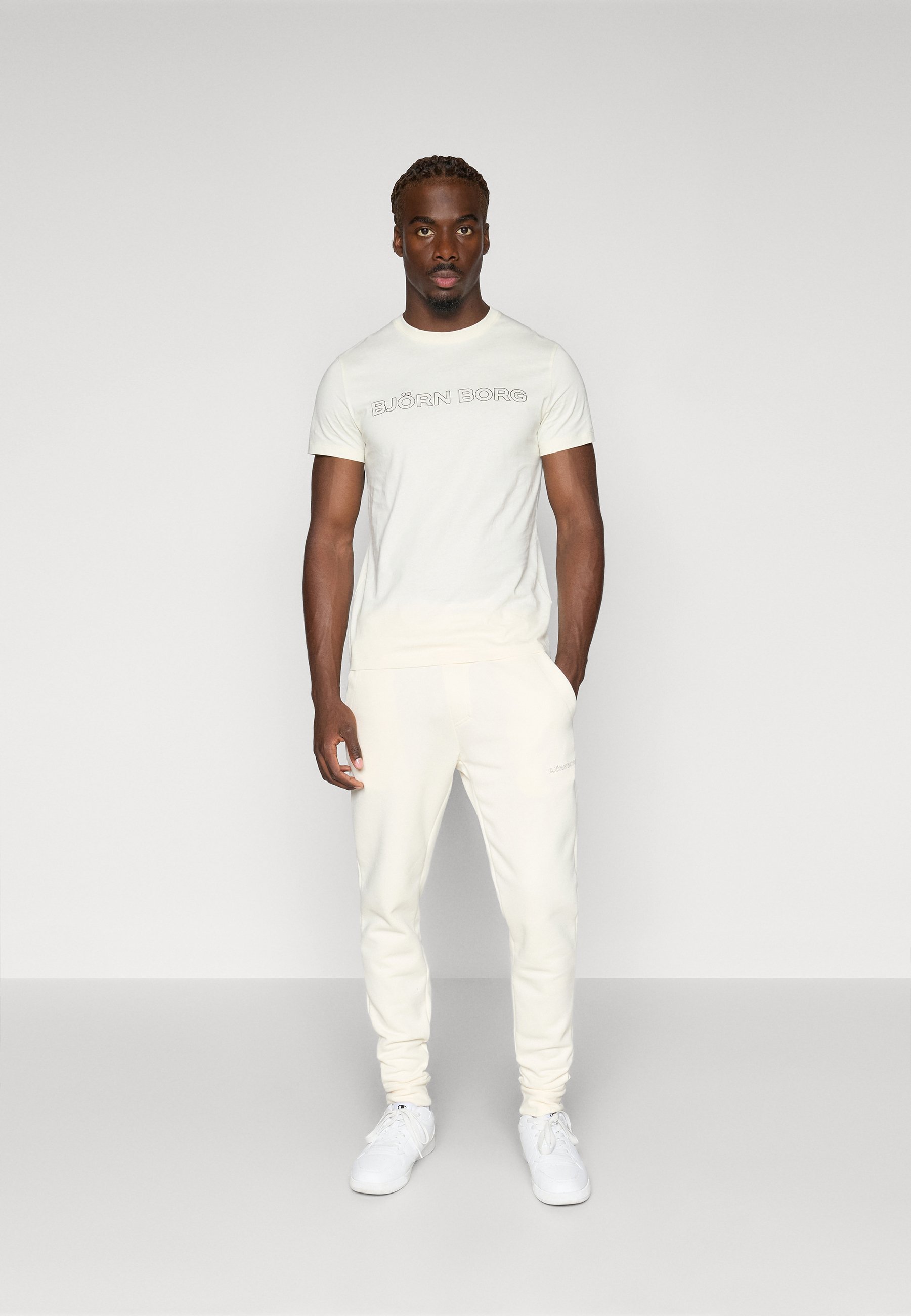 Björn Borg ESSENTIAL - T-shirt met print - tofu