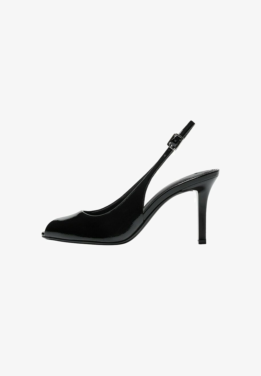 Bershka met opening - Peeptoe hakken - zwart