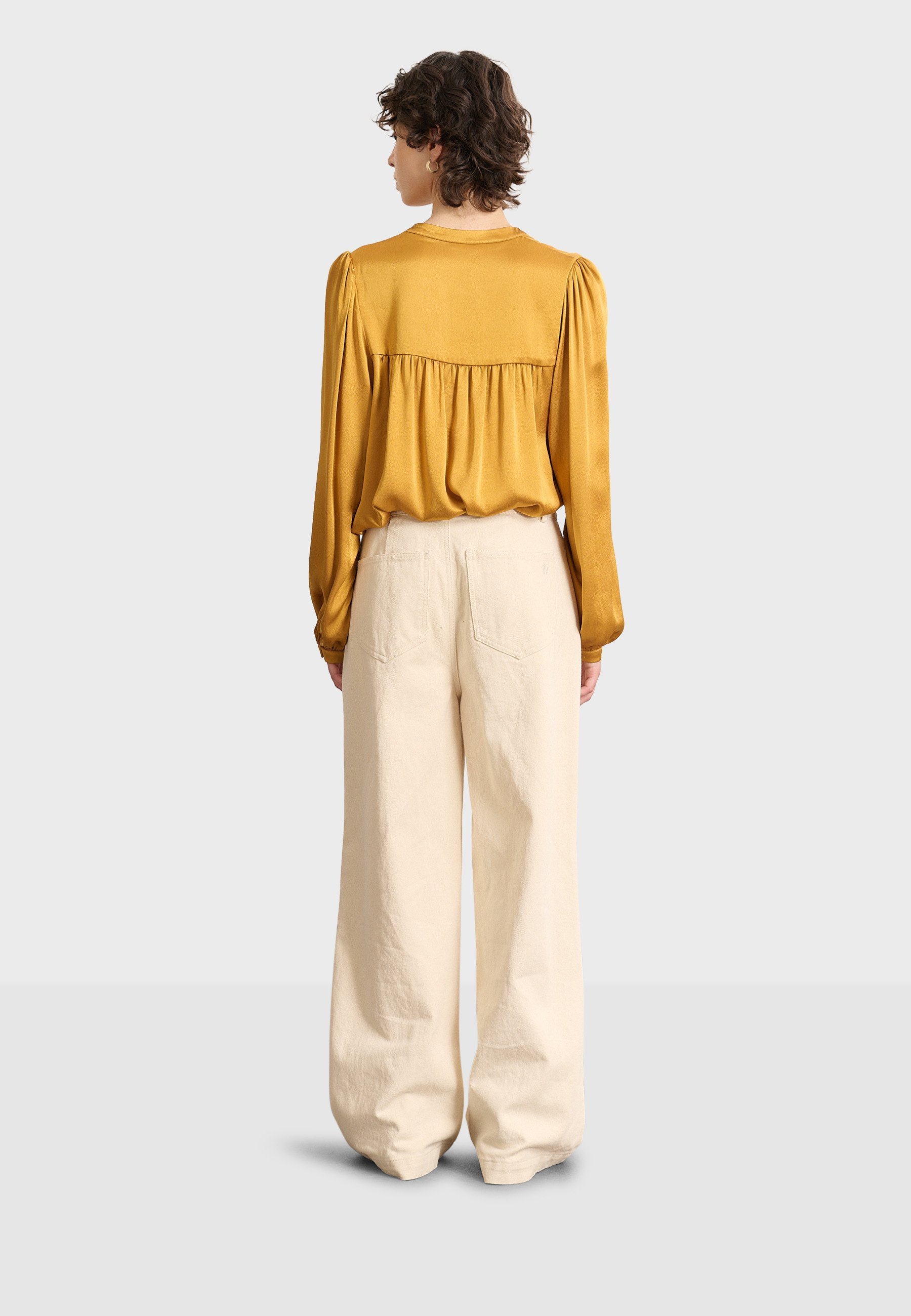 Chemisier Garance Paris - ocre