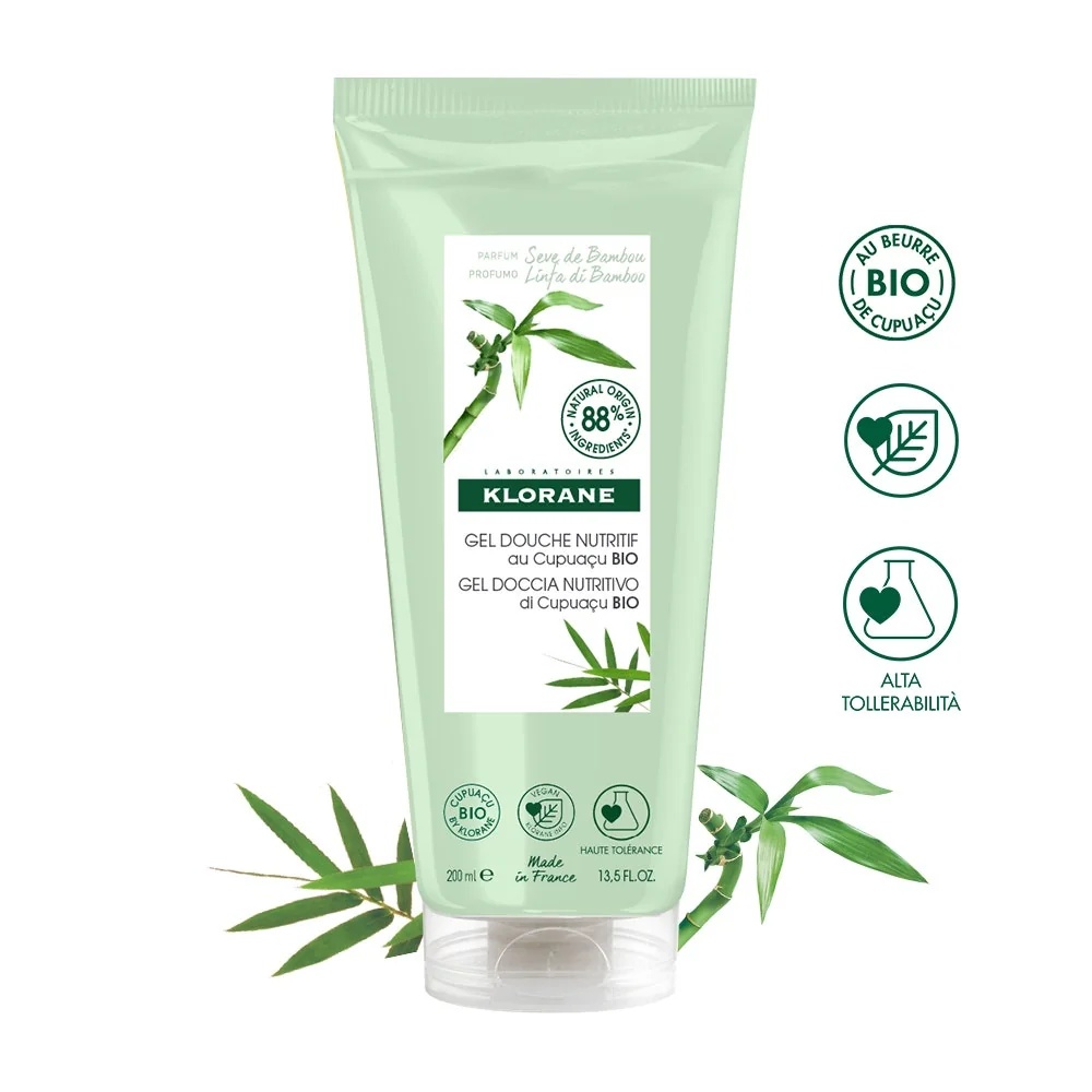 KLORANE Klorane Linfa Gel de banho de bambu 200 ml