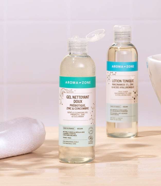 Gel detergente prebiotico delicato, zinco e cetriolo
