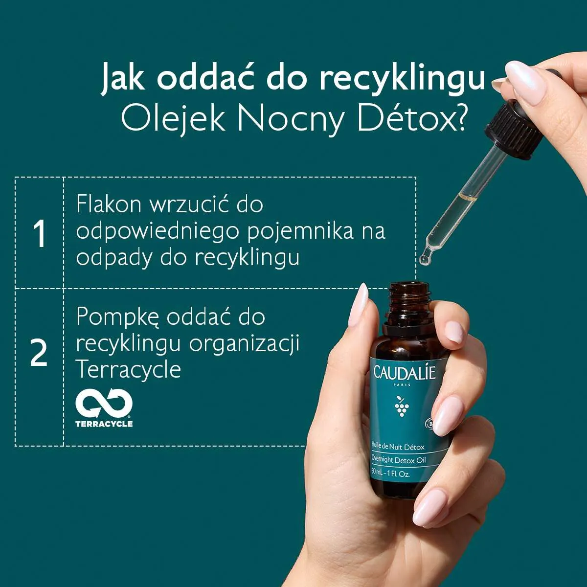 Caudalie Vinergetic C+ Olejek nocny detox