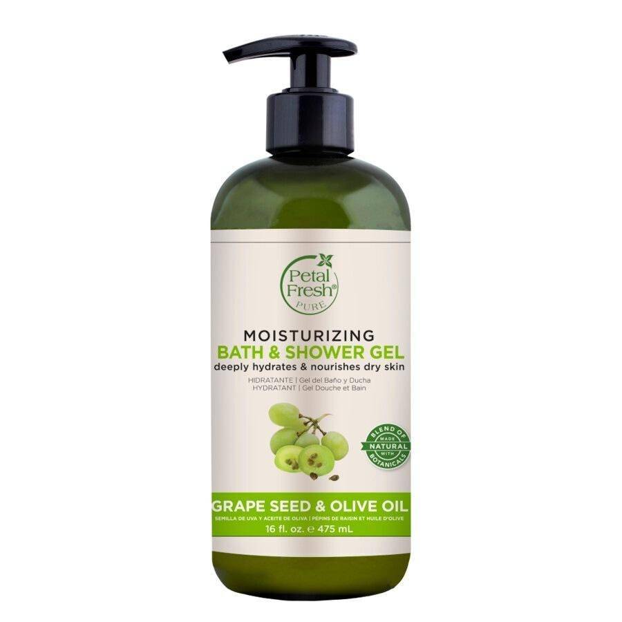 „Petal Fresh“ dušo želė su vynuogių sėklomis ir alyvuogių aliejumi, 475 ml