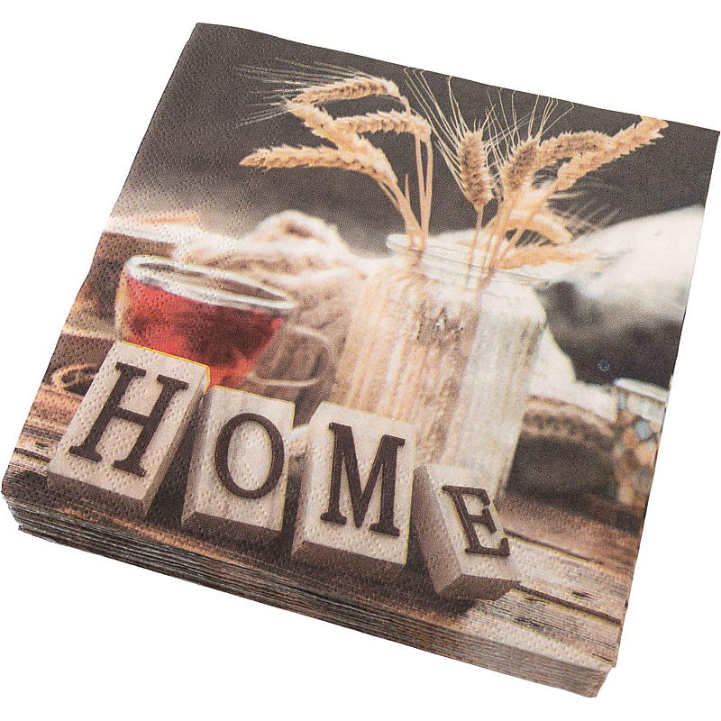 Vie Eco Servietten, 20er-Pack, 33 x 33 cm, Herbst