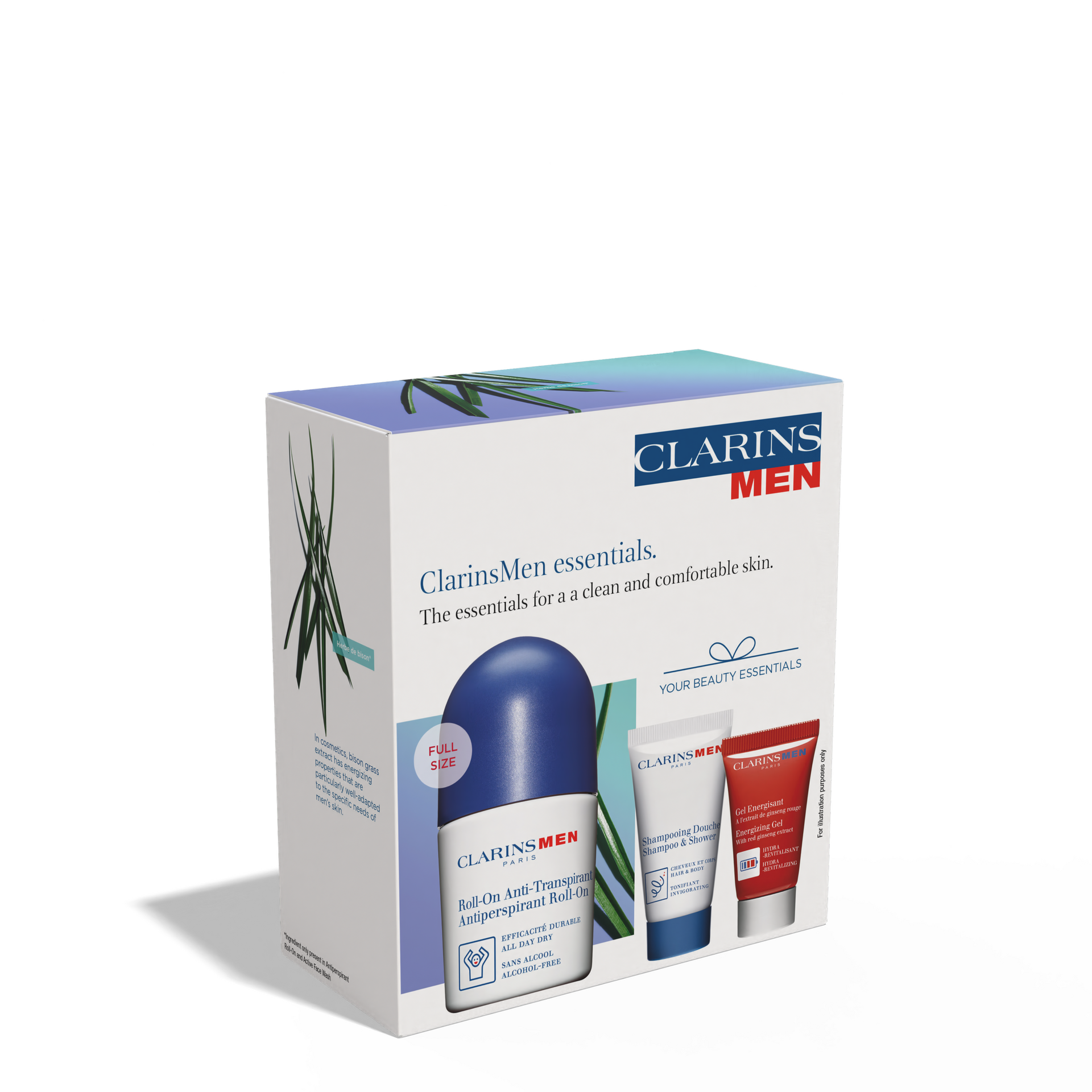 Κουτί δώρου Essentials - Clarins για άνδρες