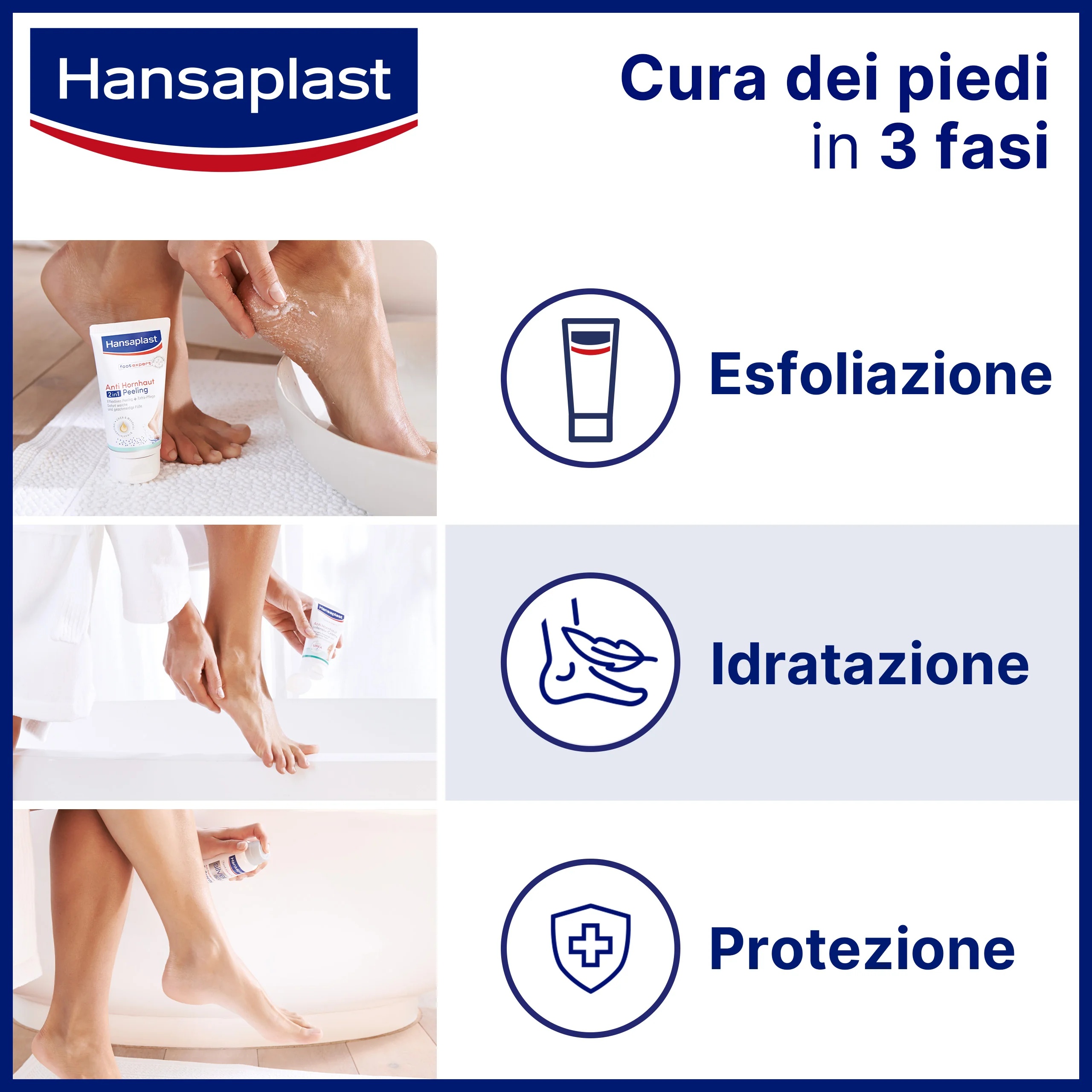 HANSAPLAST Desodorante Hansaplast contra el pie de atleta 150 ml 2 en 1