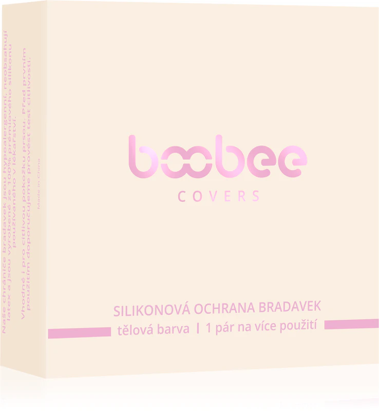 Protetores de mamilo de silicone Boobee Covers