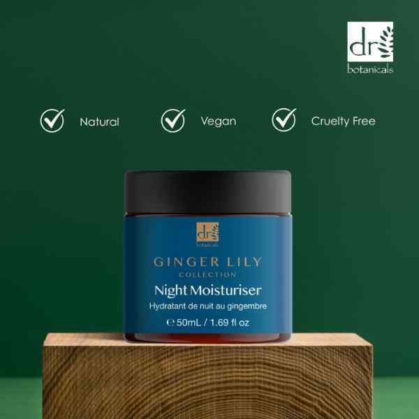 Dr Botanicals Gingerlily noćno hidratantno pakovanje 2 x 50ml