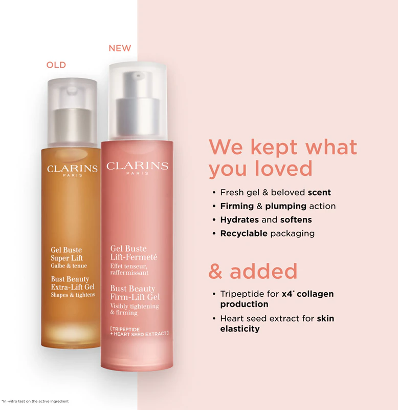 Gel firmador para seios Clarins Bust Beauty Extra-Lift