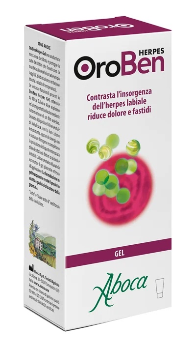 ABOCA Aboca Oroben Gel Herpès 8 ml