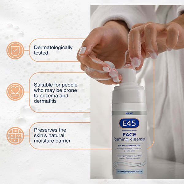 Pachet de îngrijire facială E45