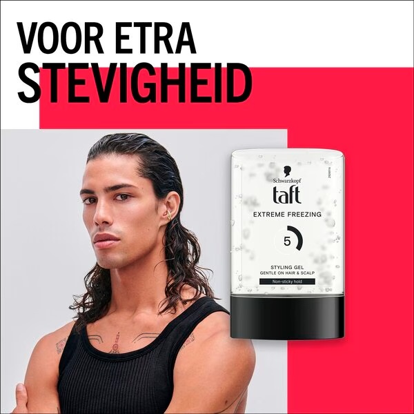 Taft Extreme Freezing Level 5 Haargel<br>300ml