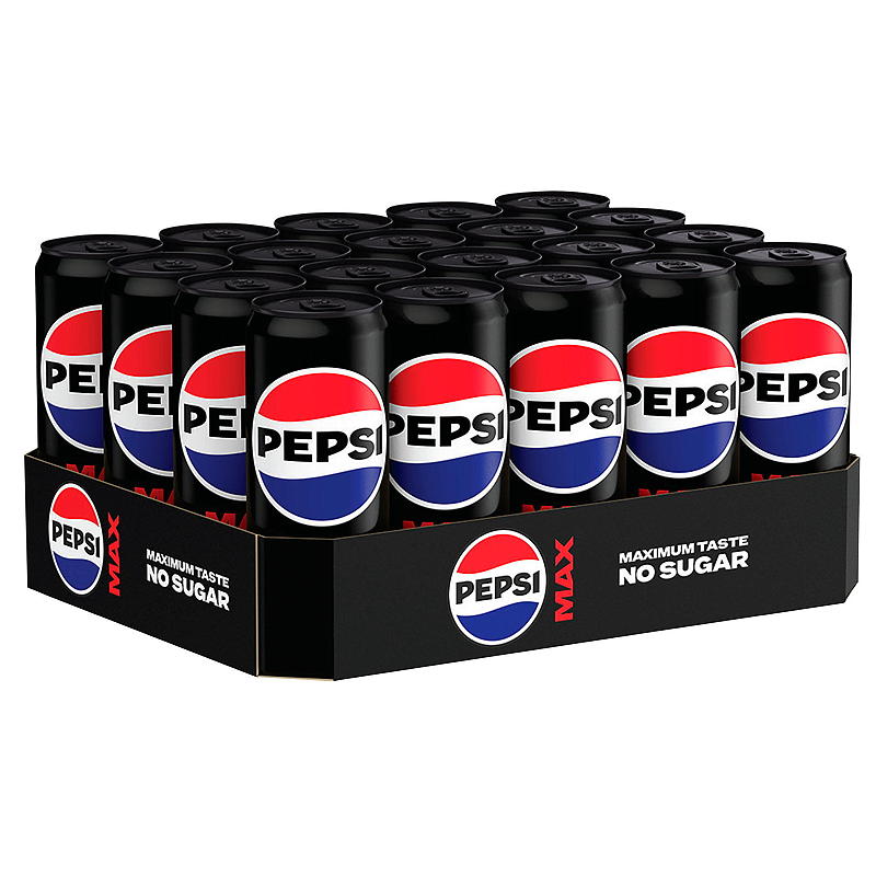 Pepsi Max 20 blikjes van 0,33 l