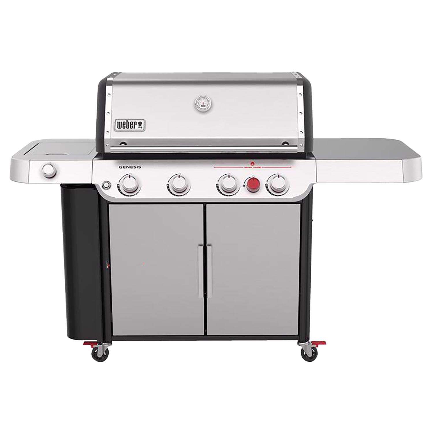 Weber Genesis S-435 4-Brenner-Flüssiggasgrill aus Edelstahl