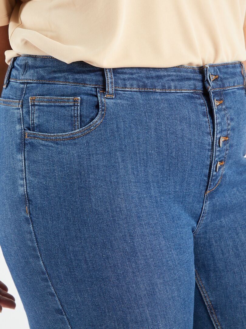 Calça Jeans Skinny - Tamanho 34 - Azul