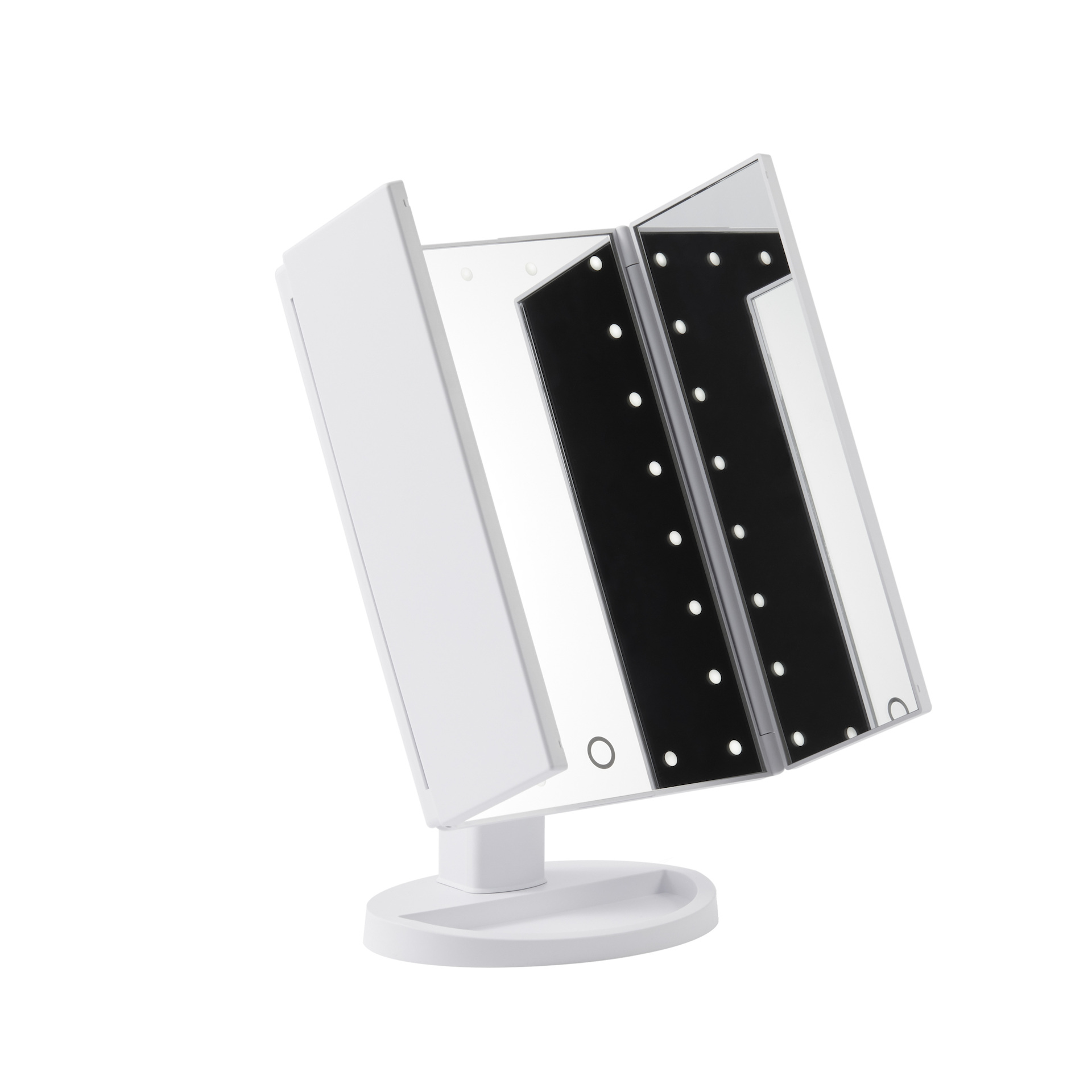 Oglindă originală pliată în trei, iluminată - Browgame