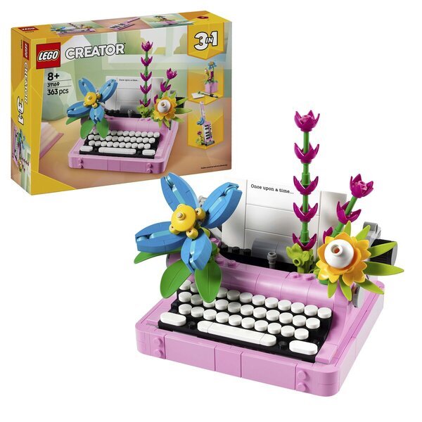 LEGO Creator 31169 Pisalni stroj z rožami
