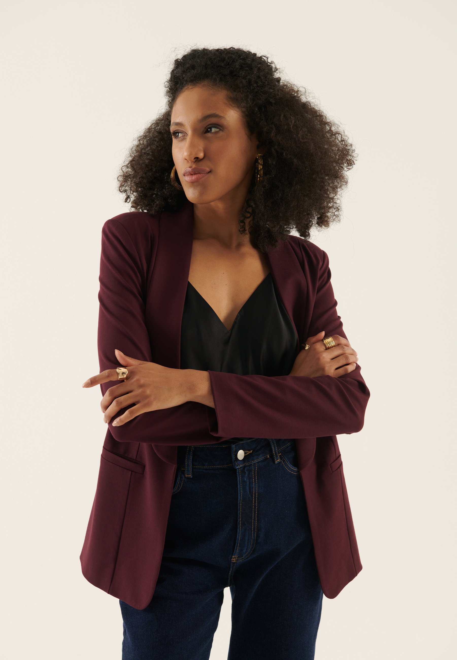 Blazer Anna Field - bordeaux