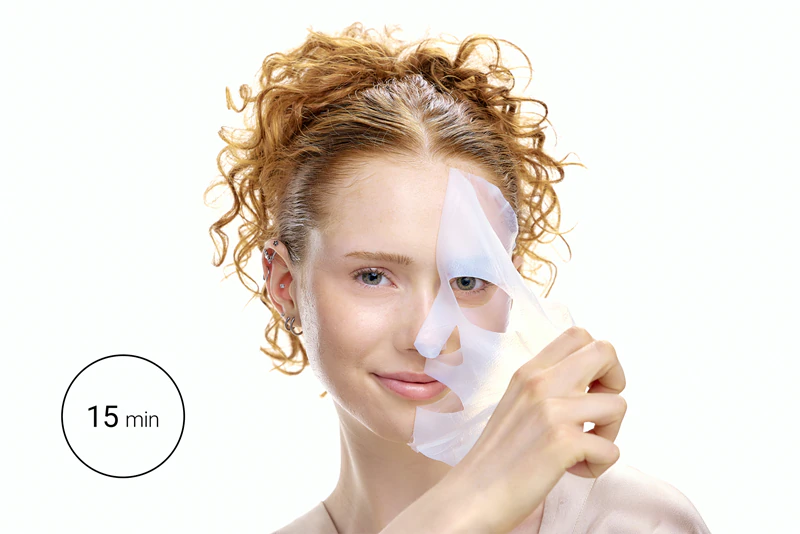 Notino Kalmerend Bio-Cellulose Gezichtsmasker met Niacinamide