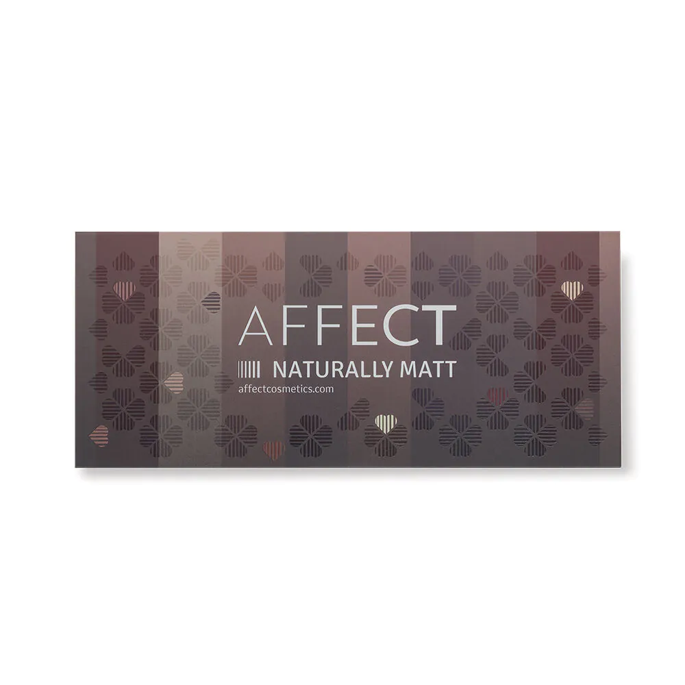 Affect Paleta Cieni Prasowanych Naturally Matt