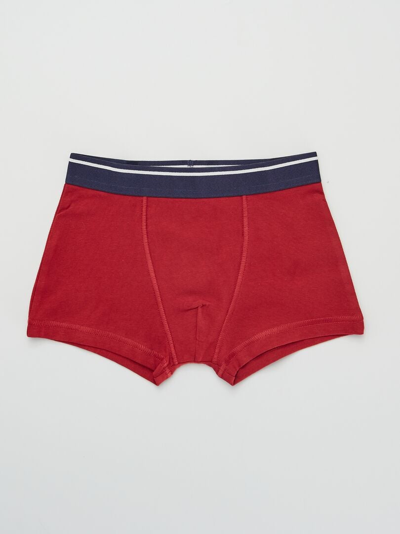 Conjunto de 3 cuecas boxer - CINZA