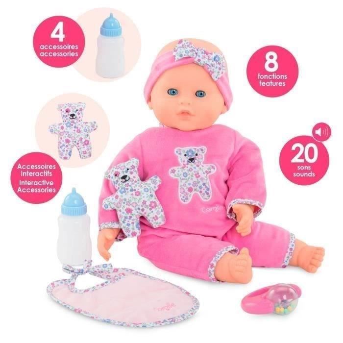 Grand poupon Lucille intéractive - COROLLE - Mon Grand Poupon - 42cm - Dès 2 ans