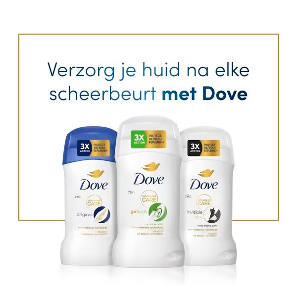 Dove Women Invisible Dry dezodorans u stiku 40ml