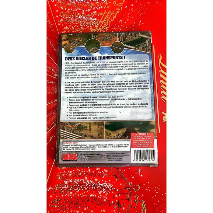 Transport Giant Deluxe – Transportmanagement-Simulationsspiel für PC – Französische Sprachausgabe – Just For Games – Physische Version