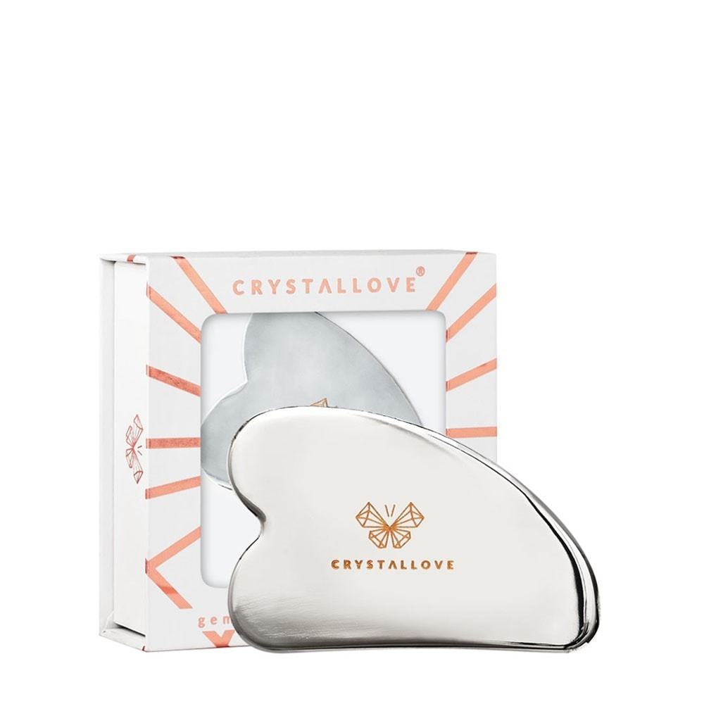 Crystallove Cryo Ice Gua Sha masažer za obraz - 1 kos