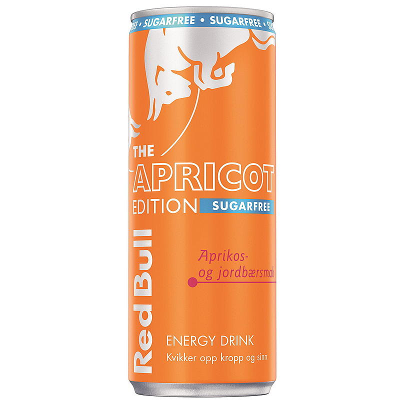Red Bull Red Bull 250 ml zonder suiker Abrikoos-editie