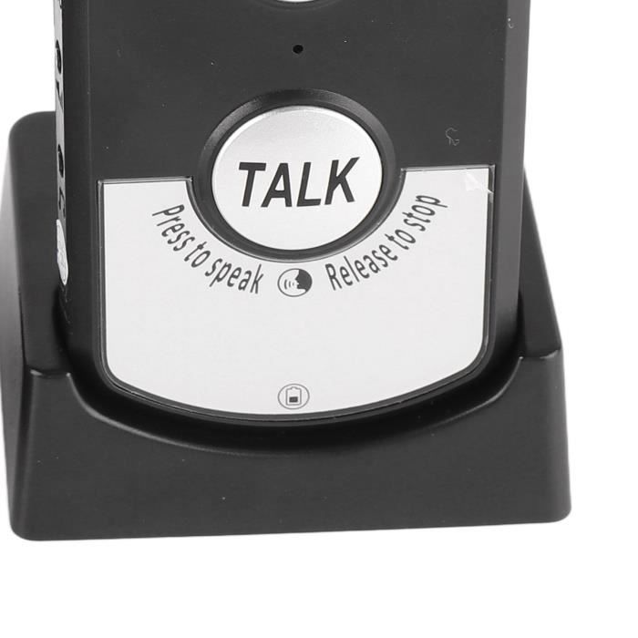 Intercomunicador inalámbrico Vvikizy con timbre bidireccional para personas mayores en hogares u hospitales.