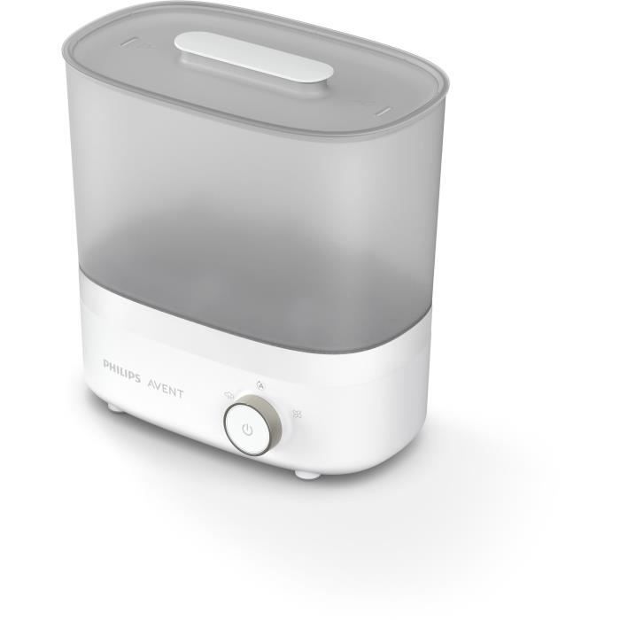 Stérilisateur - PHILIPS AVENT - Élimine 99,9% des bactéries - Stérilise et sèche en 40 min - Assure 24h de stérilisation