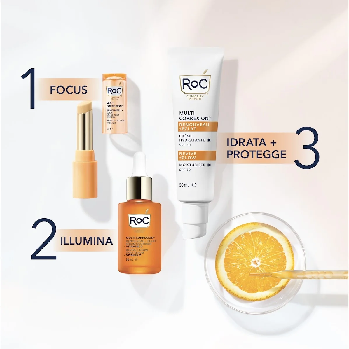 Multi Correxion Revive + Glow SPF30 - Crema viso giorno idratante, Trattamenti Protettivi