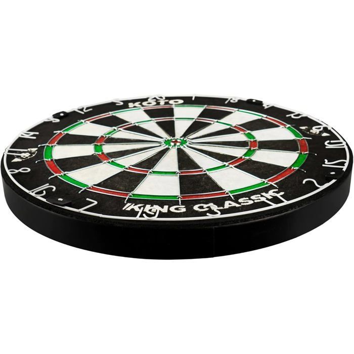 Klassiek kurken dartbord, officiële afmetingen, voor stalen dartpijlen, ultradunne draad, dartbordset