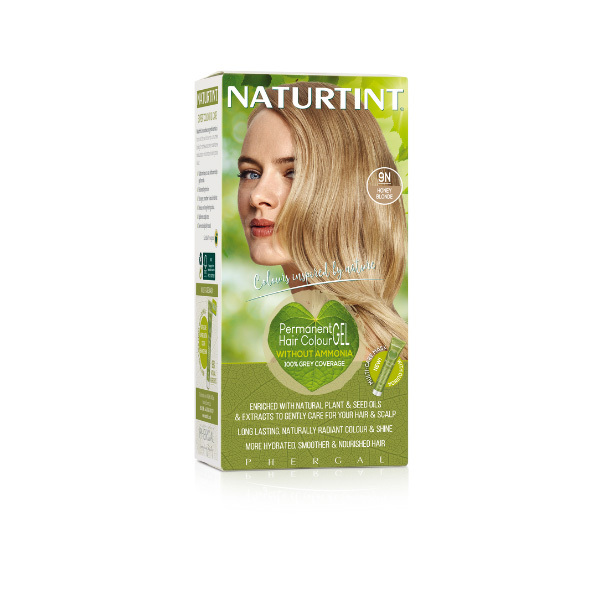 Permanentní gelová barva na vlasy Naturtint 9N Medově blond