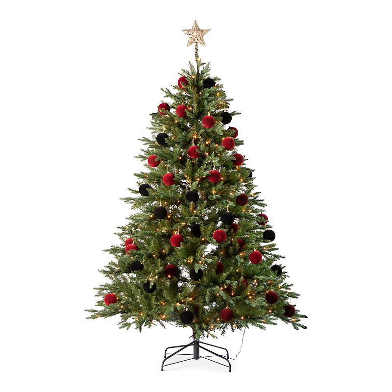Albero di Natale esclusivo Home Geilo, 210 cm, 350 luci LED