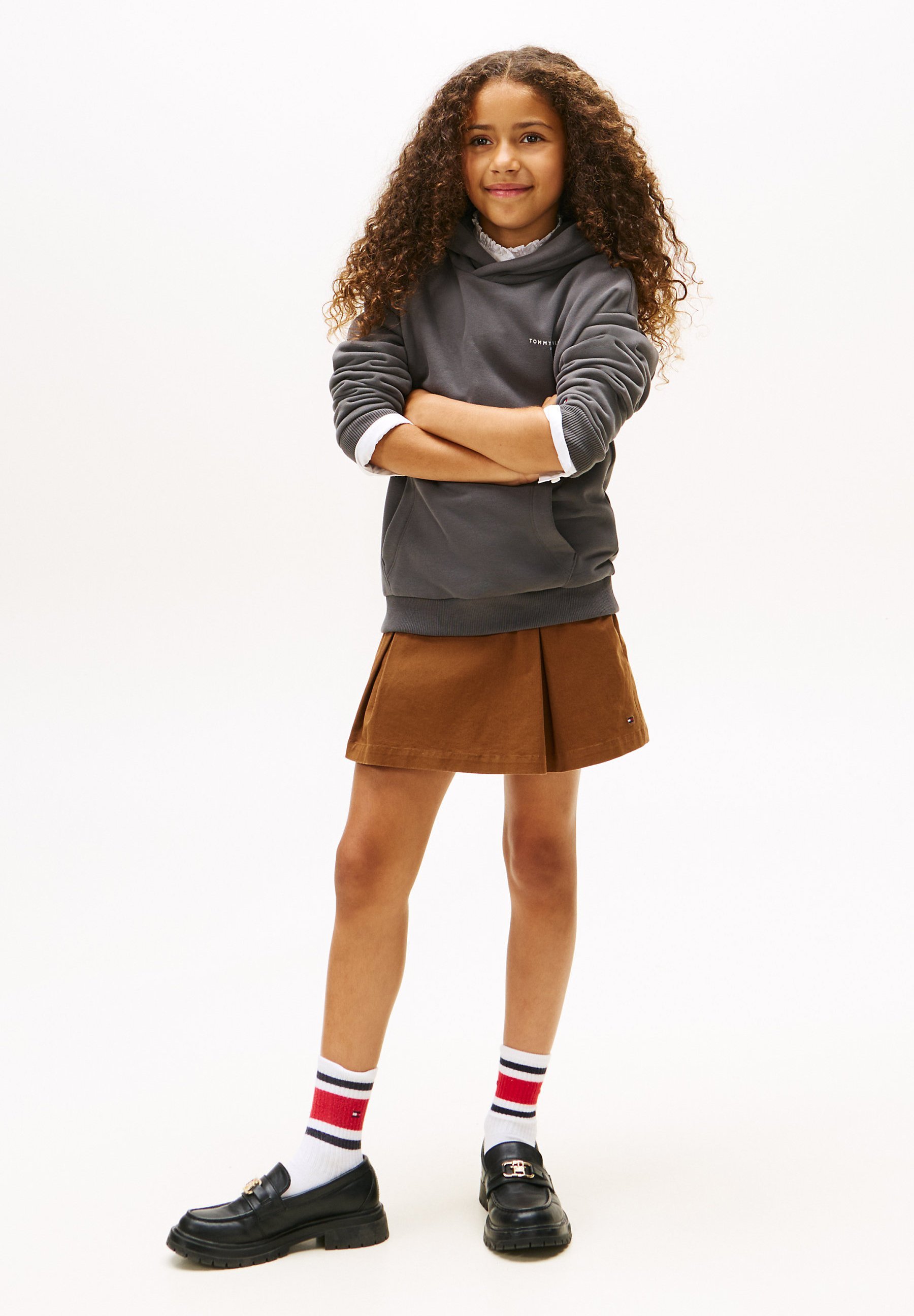 Tommy Hilfiger CORP - Hoodie - gewassen zwart